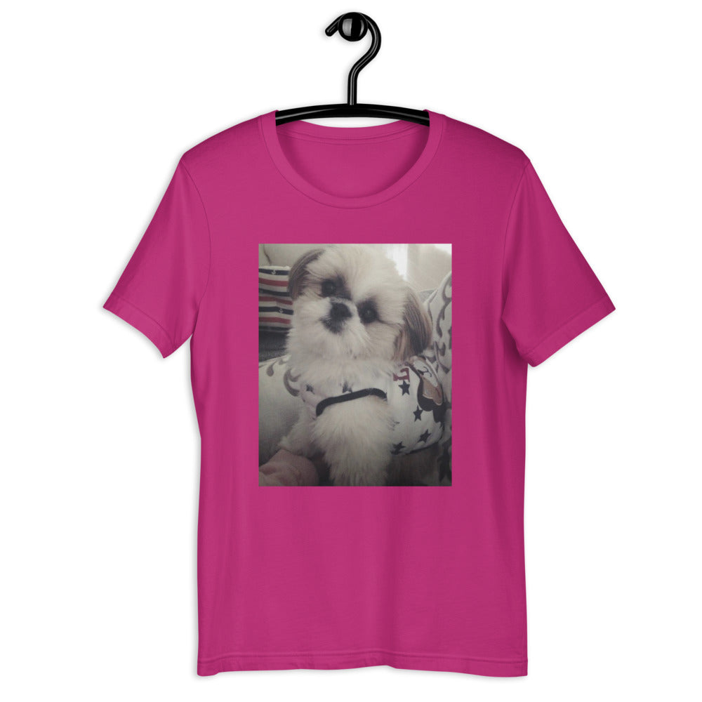 マイルくん Shih-Tzu 半袖ユニセックスTシャツ