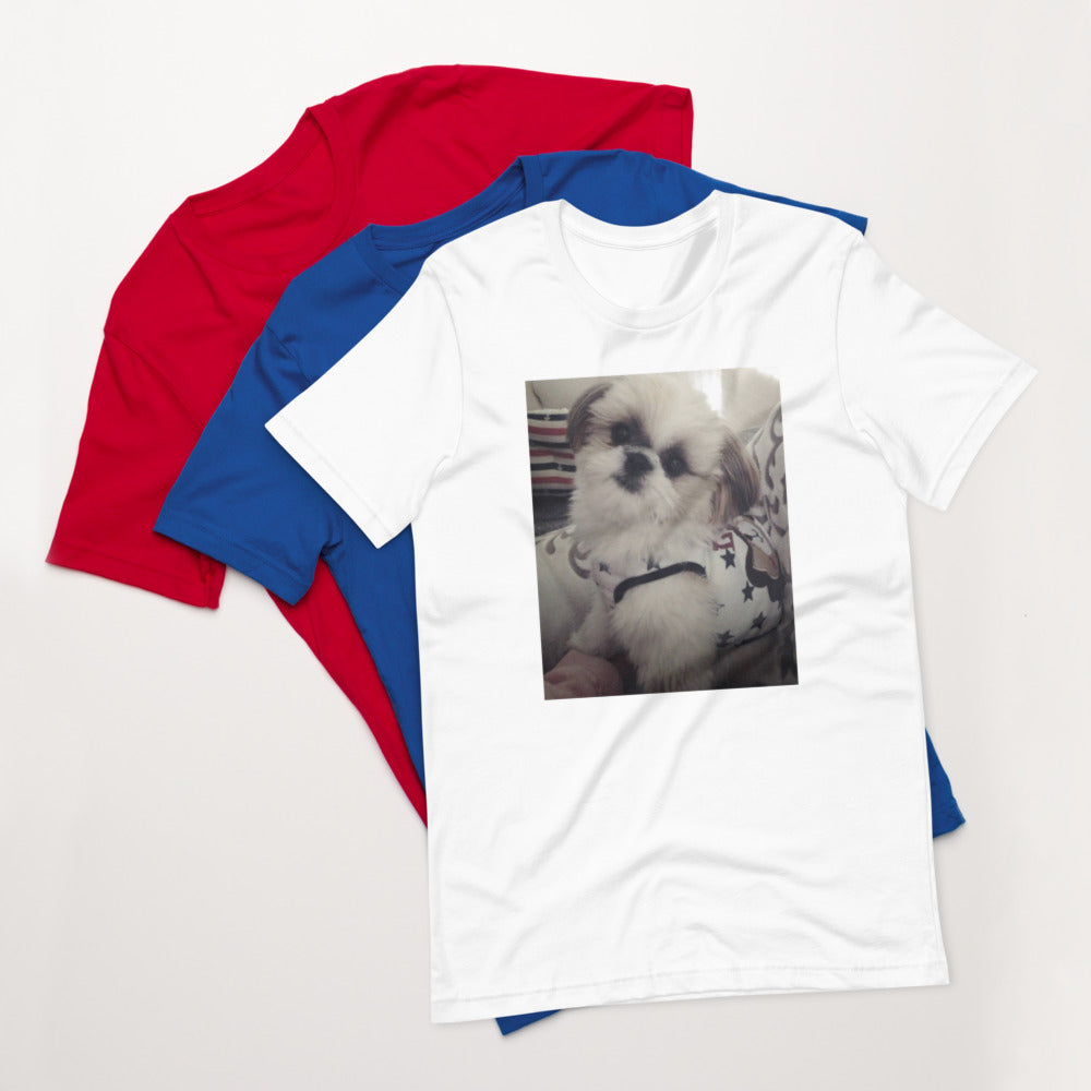 マイルくん Shih-Tzu 半袖ユニセックスTシャツ